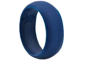 Mens Sports Navy Silicone Band