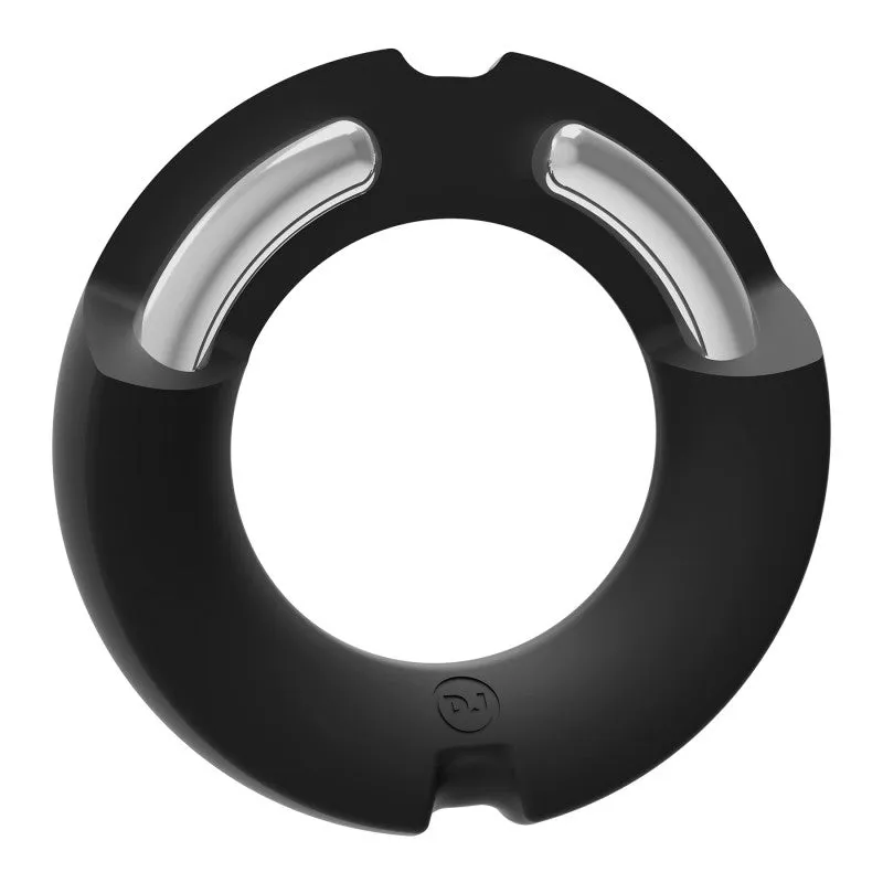 Merci - the Paradox - Silicone Covered Metal  Ring - 35mm - Black