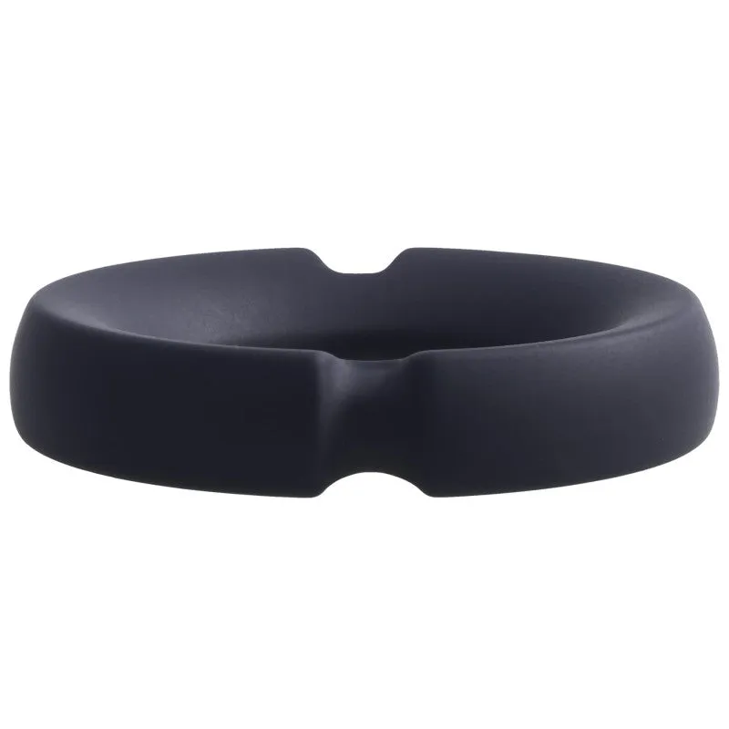 Merci - the Paradox - Silicone Covered Metal  Ring - 35mm - Black