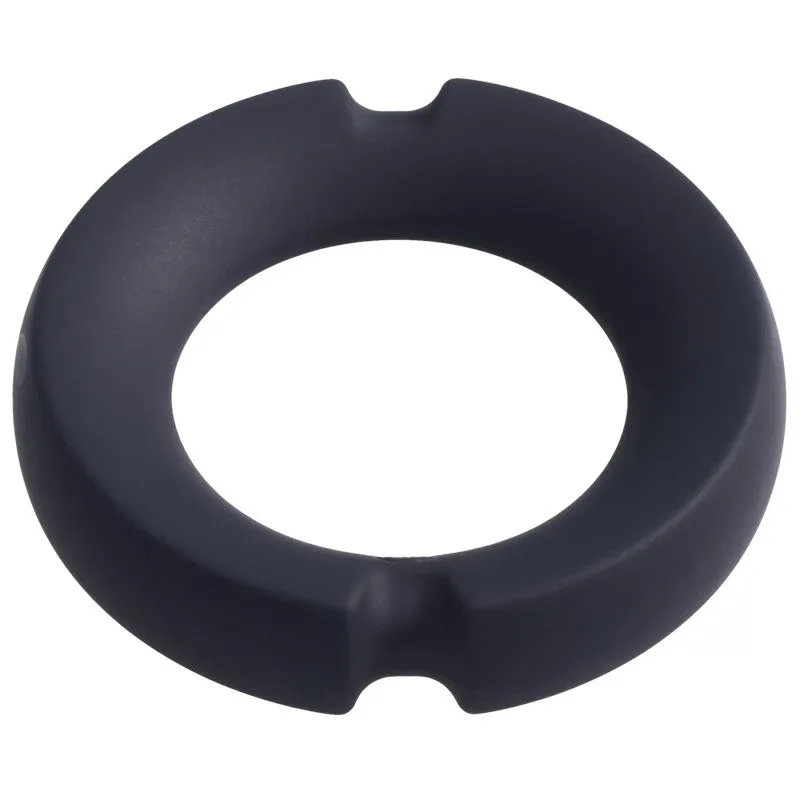 Merci - the Paradox - Silicone Covered Metal  Ring - 35mm - Black