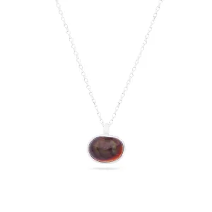 Mexican Fire Agate Necklace
