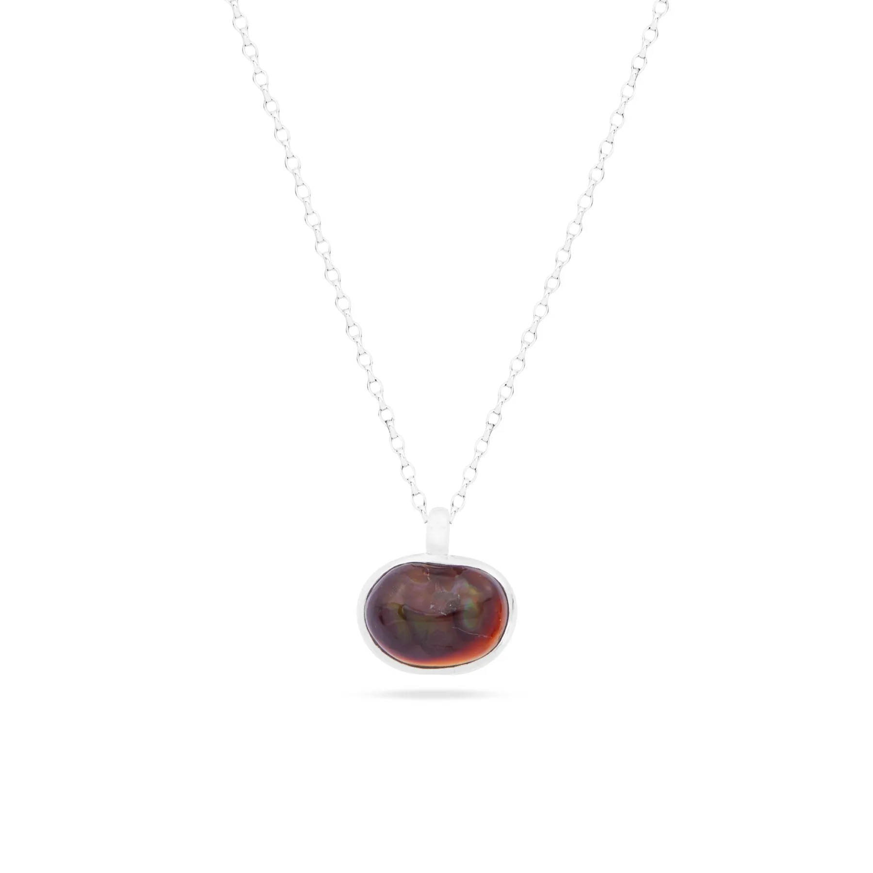 Mexican Fire Agate Necklace