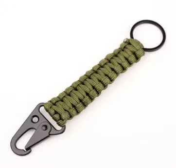 Military Paracord Survival Keychain