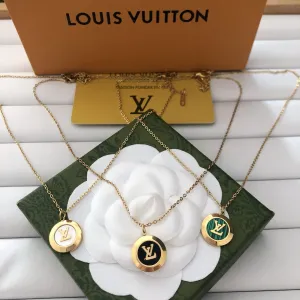 Monogram Medallion Necklaces