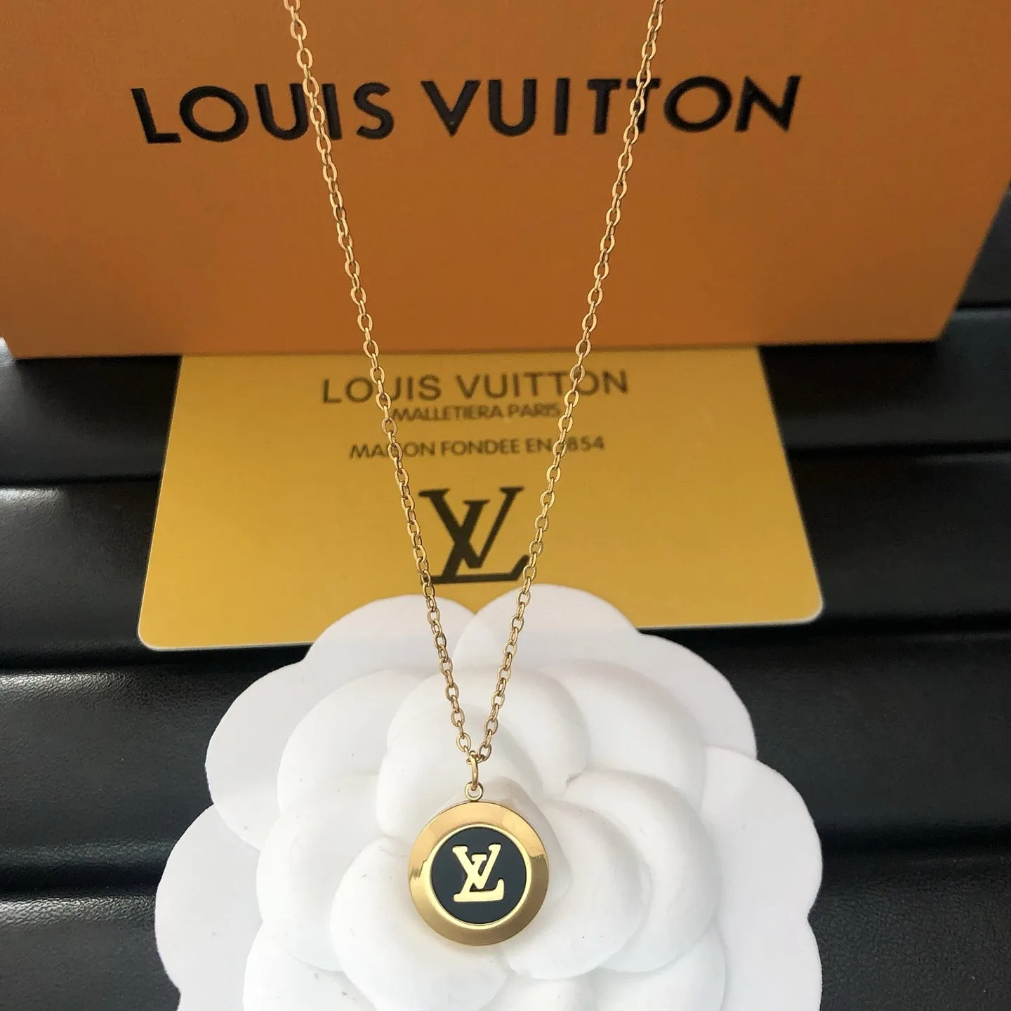 Monogram Medallion Necklaces