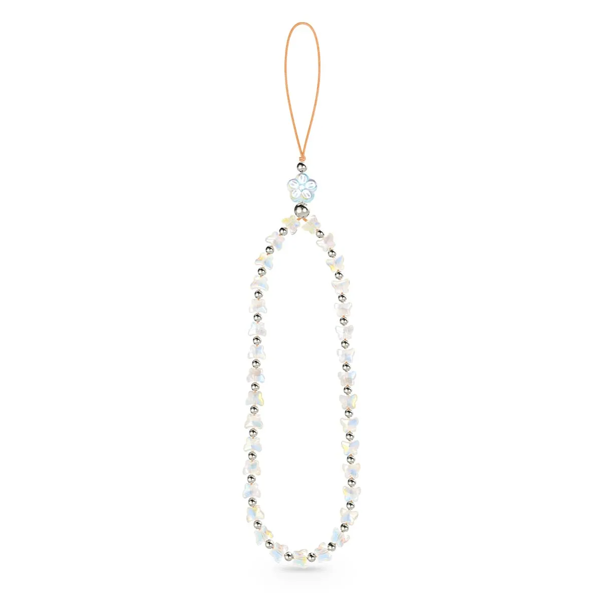 Morning Dew | Butterfly Glass | Phone Charm Strap