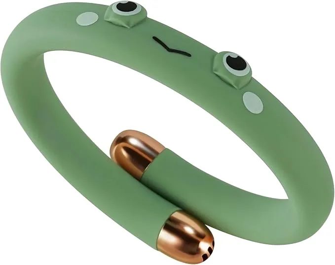 Mosquito Repellent Bracelets for Kids & Toddlers, Reusable Natural Bug Insect Repellent Bands, Waterproof DEET-Free Wristband for Outdoor Camping Traveling Essentials (Green)