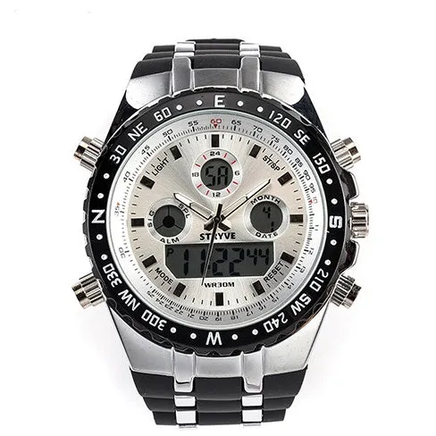 Multifunctional waterproof electronic watch