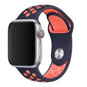 Navy Dark Pink Sport Band Active for Apple Watch