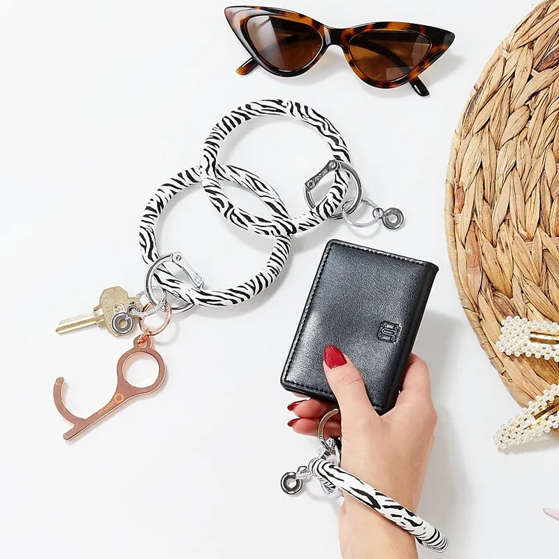 O-Venture Key Ring - Zebra (BOKR-S-Z)