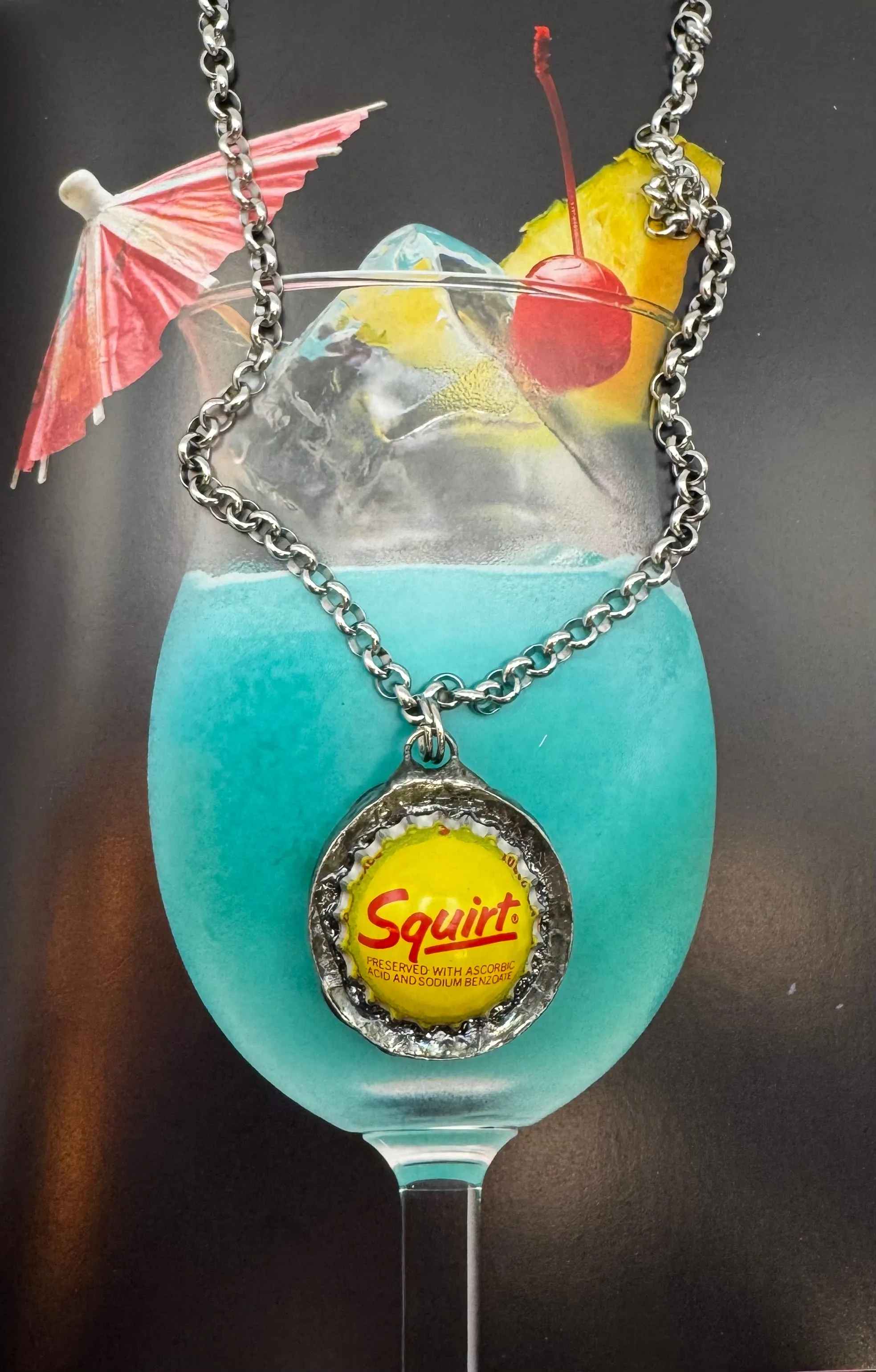 Oldie Bottle Cap Necklaces