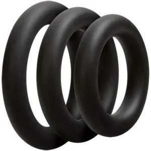 Optimale Set of 3 Thick Silicone Cock Rings