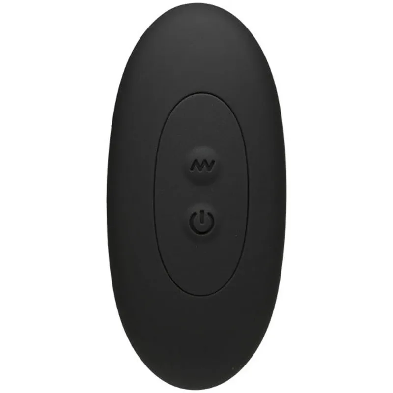 Optimale - Vibrating  Cage With Wireless  Remote - Rechargeable - Silicone - Black