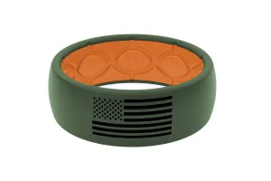 Original America Moss Green/Black Flag