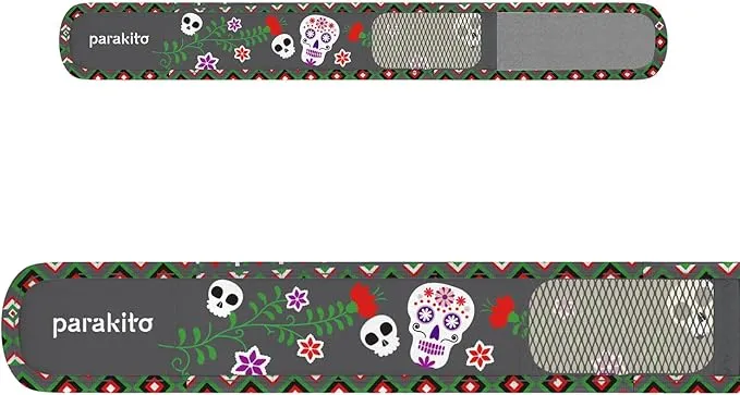 PARA'KITO Bug & Mosquito Bracelets for Kids | Mosquito Spray Alternative | Waterproof, Outdoor Insect Wristband w/Natural Essential Oils | Hiking, Trekking & Camping Accessories (Dark Roses)