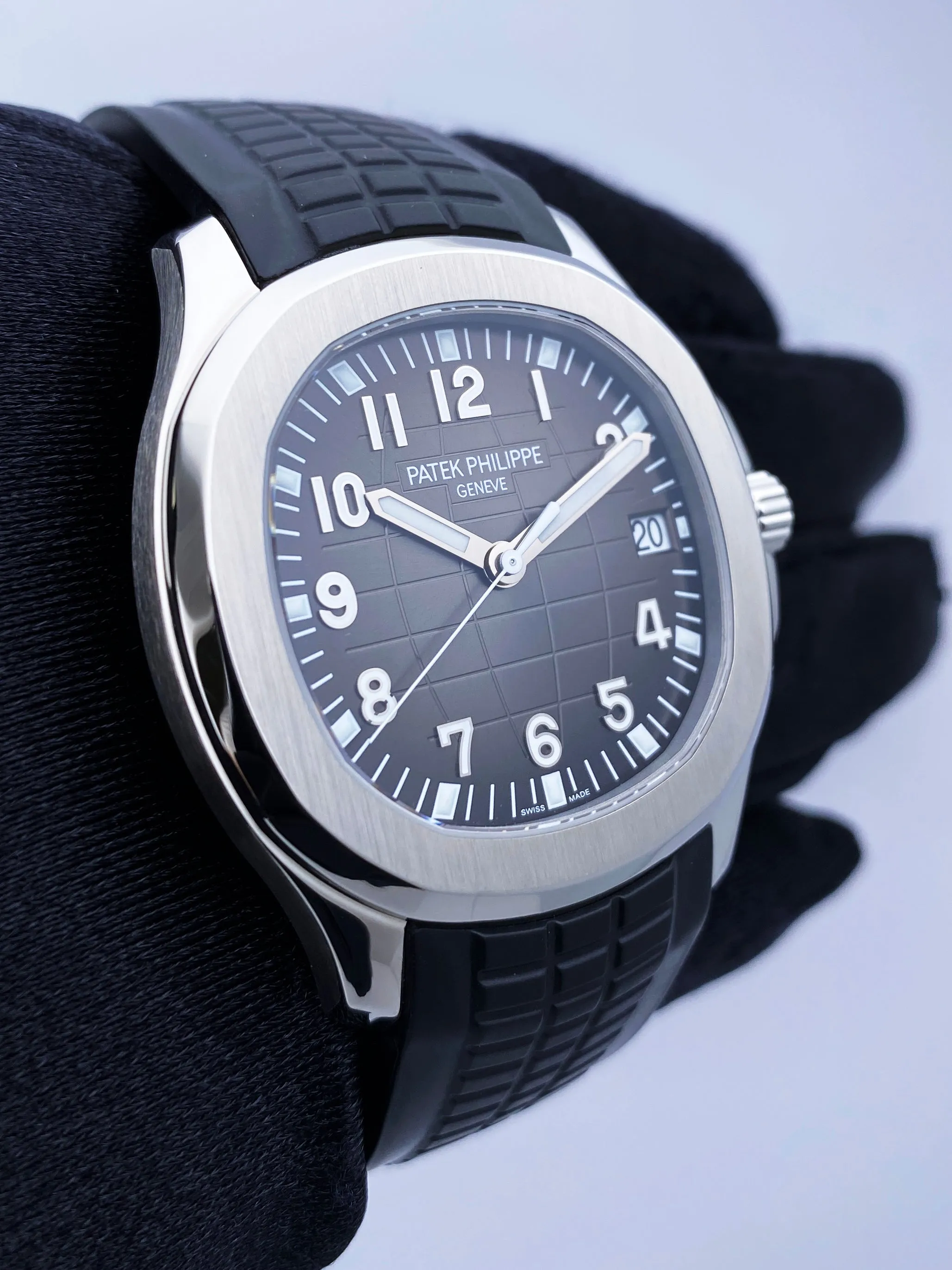 Patek Philippe Aquanaut 5167A-001 Black Dial Mens Watch