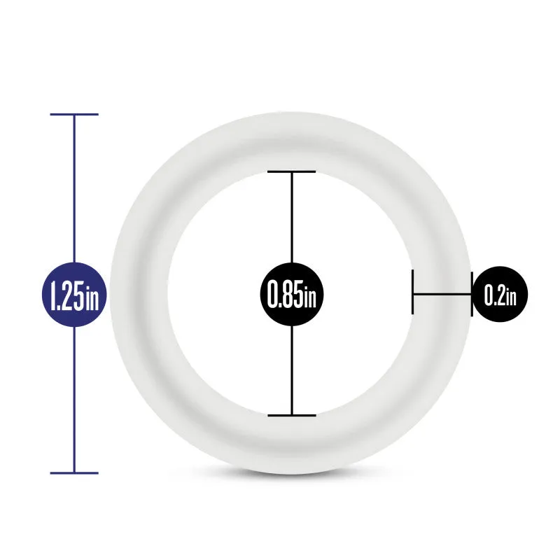 Performance - Vs2 Pure Premium Silicone  Rings- Small - White