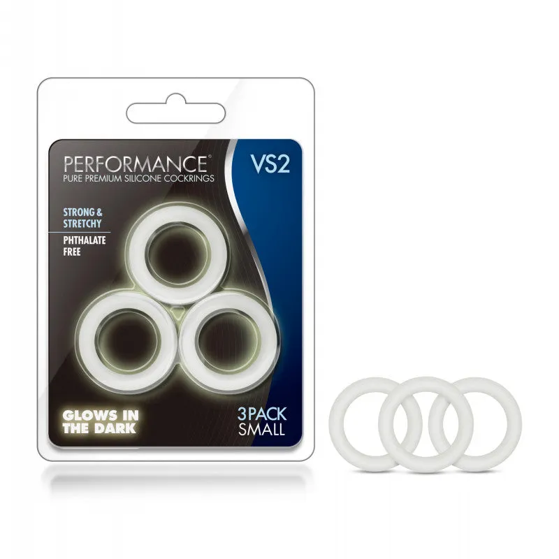Performance - Vs2 Pure Premium Silicone  Rings- Small - White