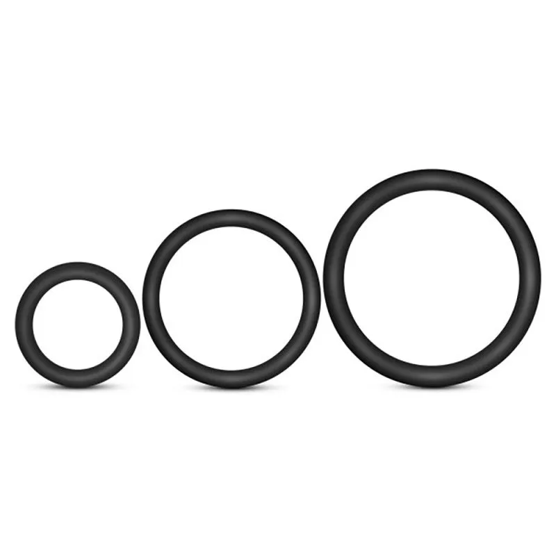 Performance - Vs4 Pure Premium Silicone Ring Set - Black