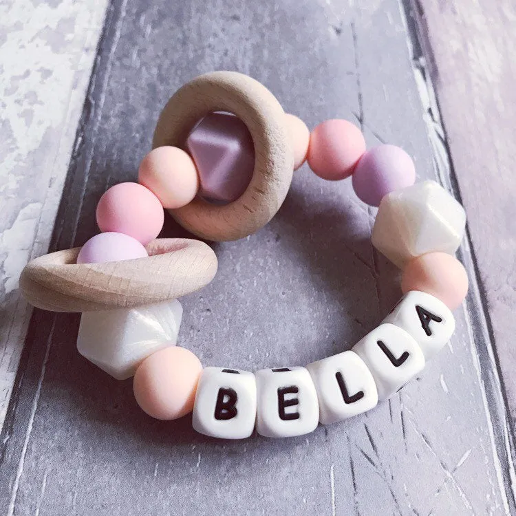 Personalised Silicone Teething Ring