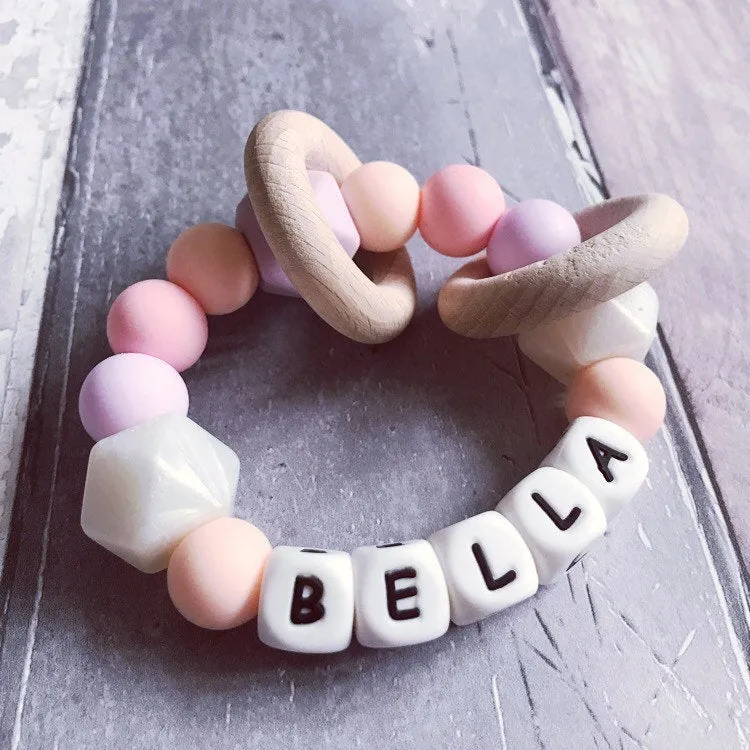 Personalised Silicone Teething Ring