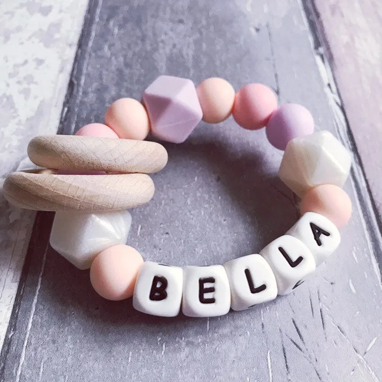Personalised Silicone Teething Ring
