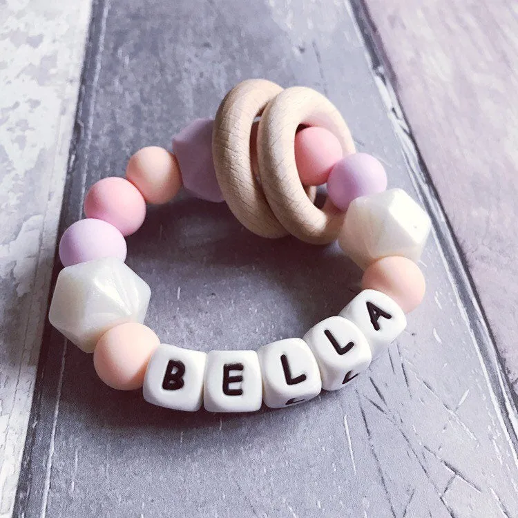 Personalised Silicone Teething Ring