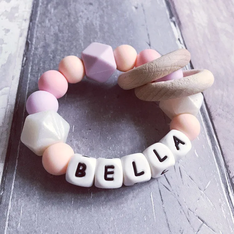 Personalised Silicone Teething Ring