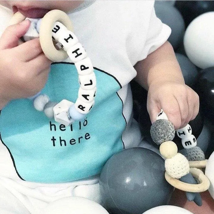 Personalised Silicone Teething Ring