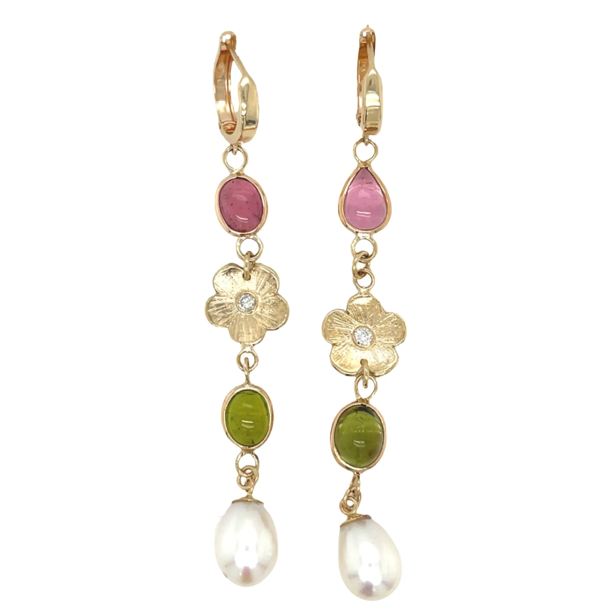Petunia Tourmaline and Pearl Dusters