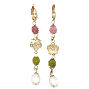 Petunia Tourmaline and Pearl Dusters