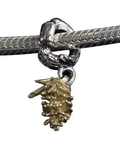 Pine Cone Bracelet Bead