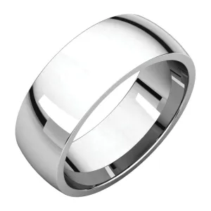 Platinum 7mm Light Comfort Fit Band, Size 11