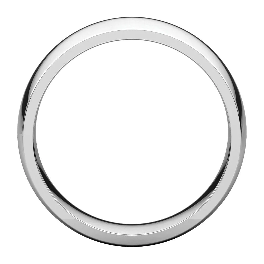 Platinum 7mm Light Comfort Fit Band, Size 11