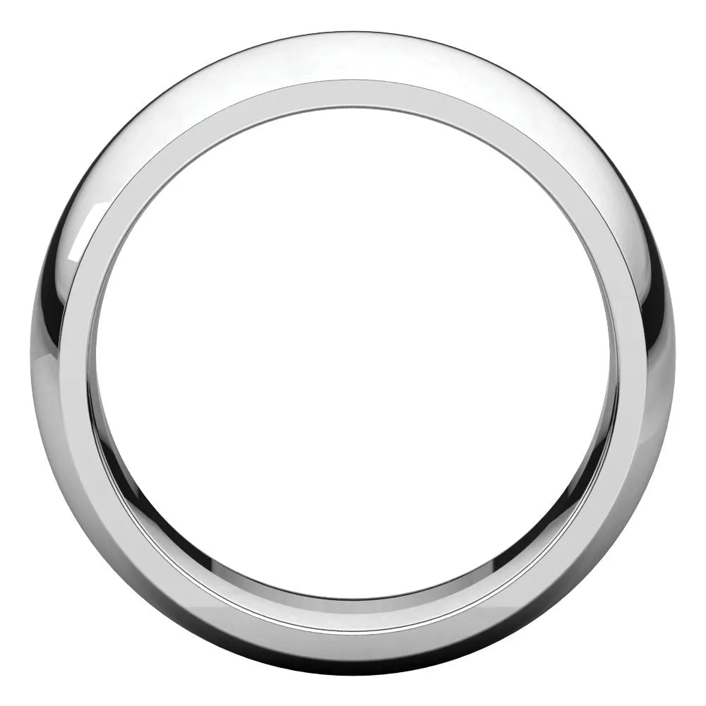 Platinum 8mm Comfort Fit Band, Size 12