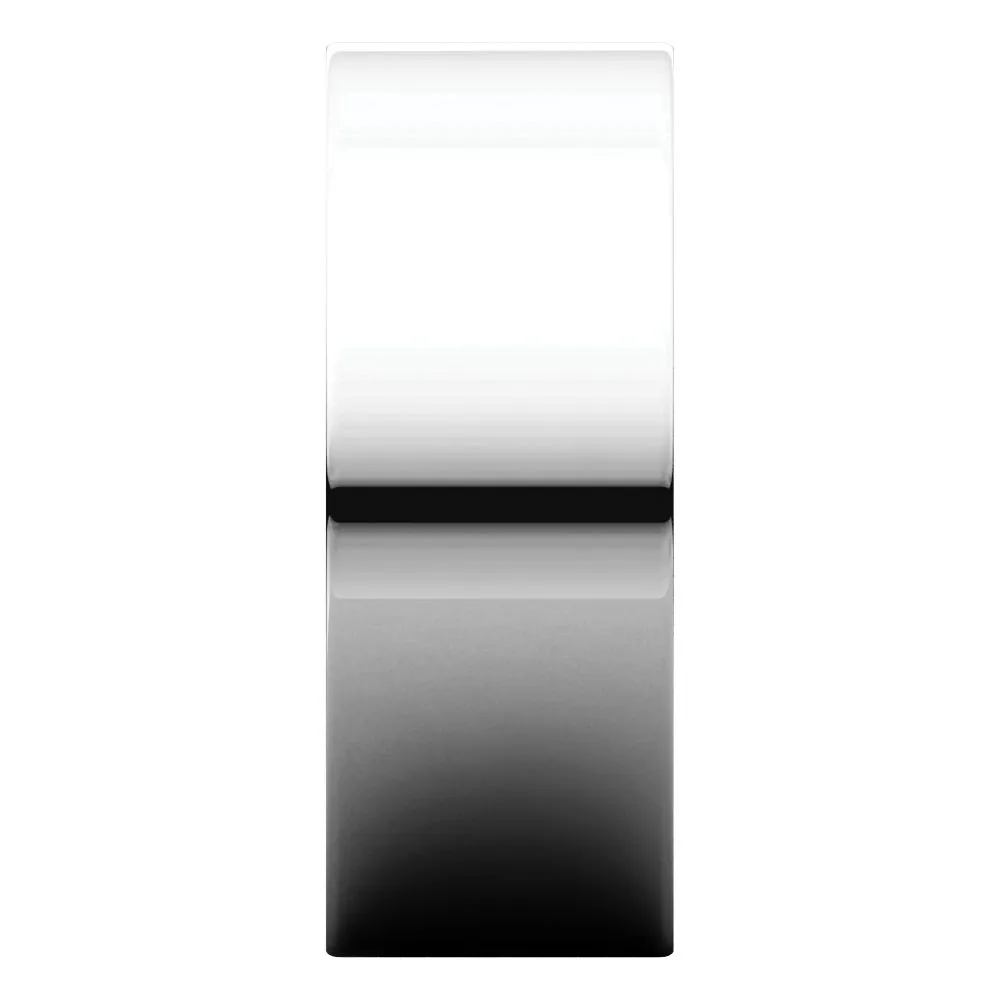 Platinum 8mm Flat Comfort Fit Band, Size 11