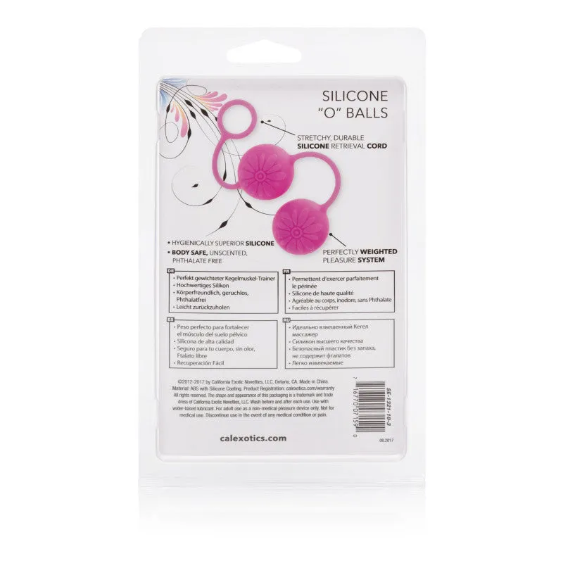Posh Silicone O Balls - Pink