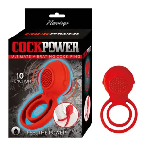 power Ultimate Vibrating ring - Red