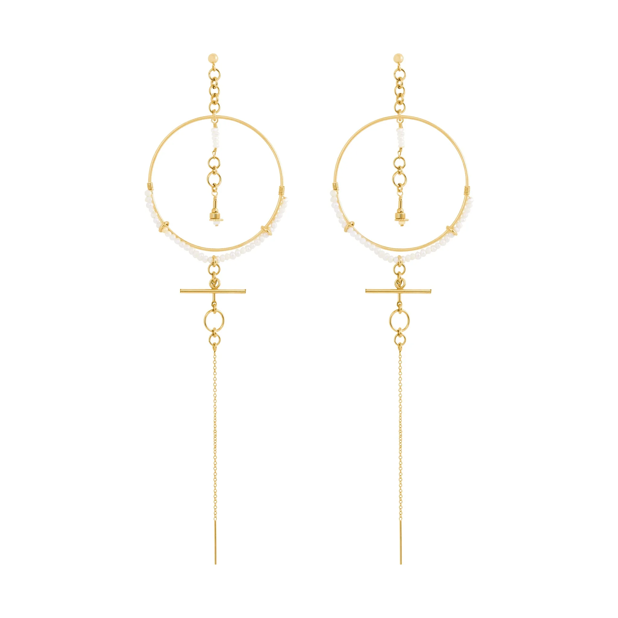 Raeya Earrings - Gold