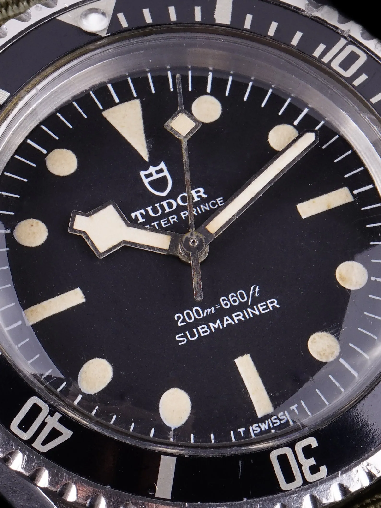***RARE*** 1978 R.C.N Tudor Submariner (Ref. 9401/0) "Hybrid Snowflake"