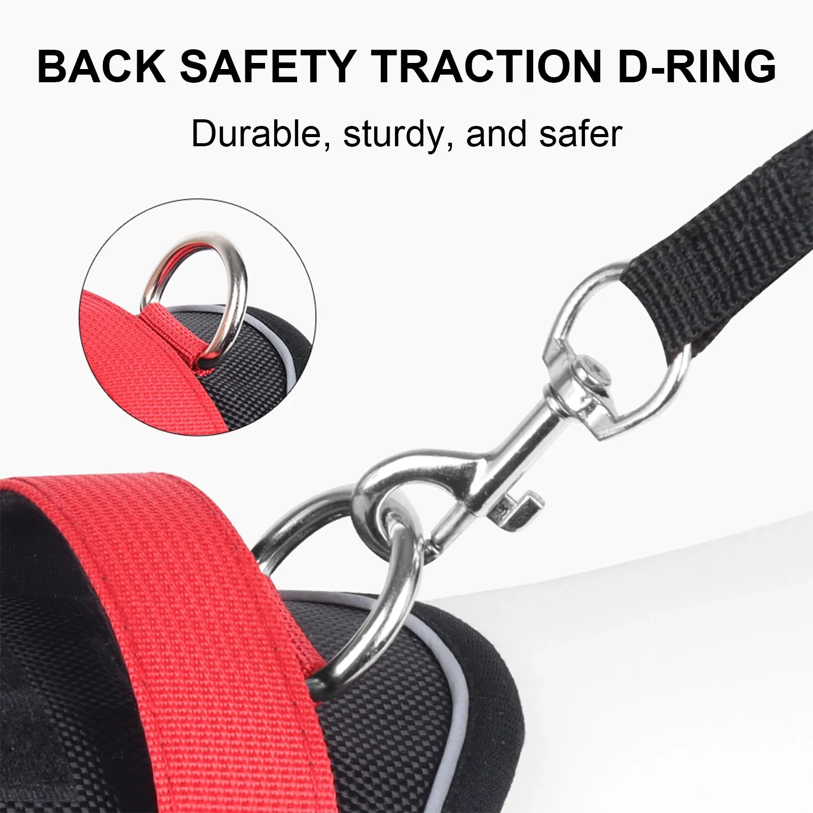 Reflective Tactical Dog Harness – Waterproof 1680D Oxford Vest for Medium & Large Dogs