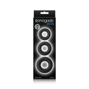 Renegade - Super Soft Power Rings - Black