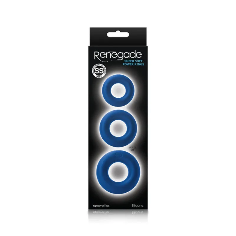Renegade - Super Soft Power Rings - Blue