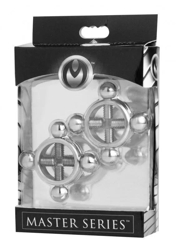 Rings of Fire Stainless Steel Nipple Press Set