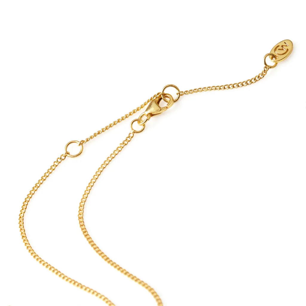 Root Chakra Necklace - Gold