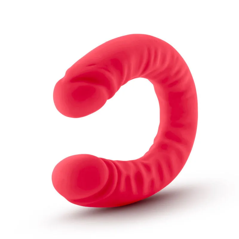 Ruse - Silicone Double Headed Dildo - 18 Inch -  Cerise