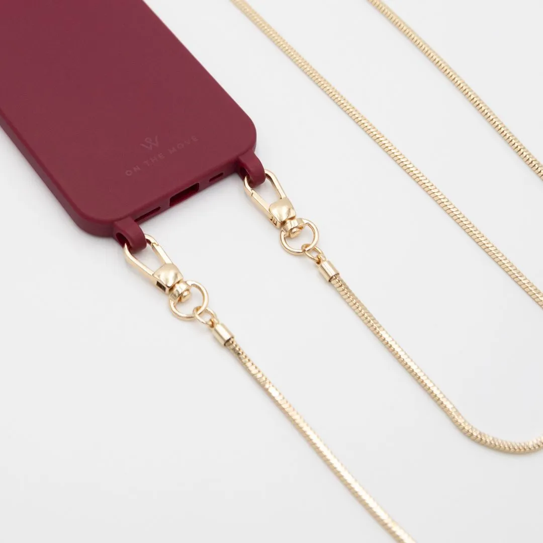 Samsung Burgundy Silicone Cover