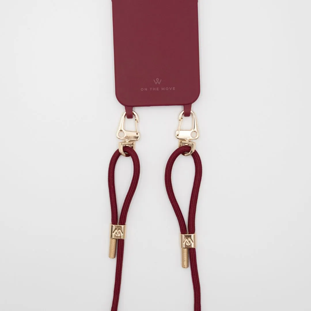 Samsung Burgundy Silicone Cover
