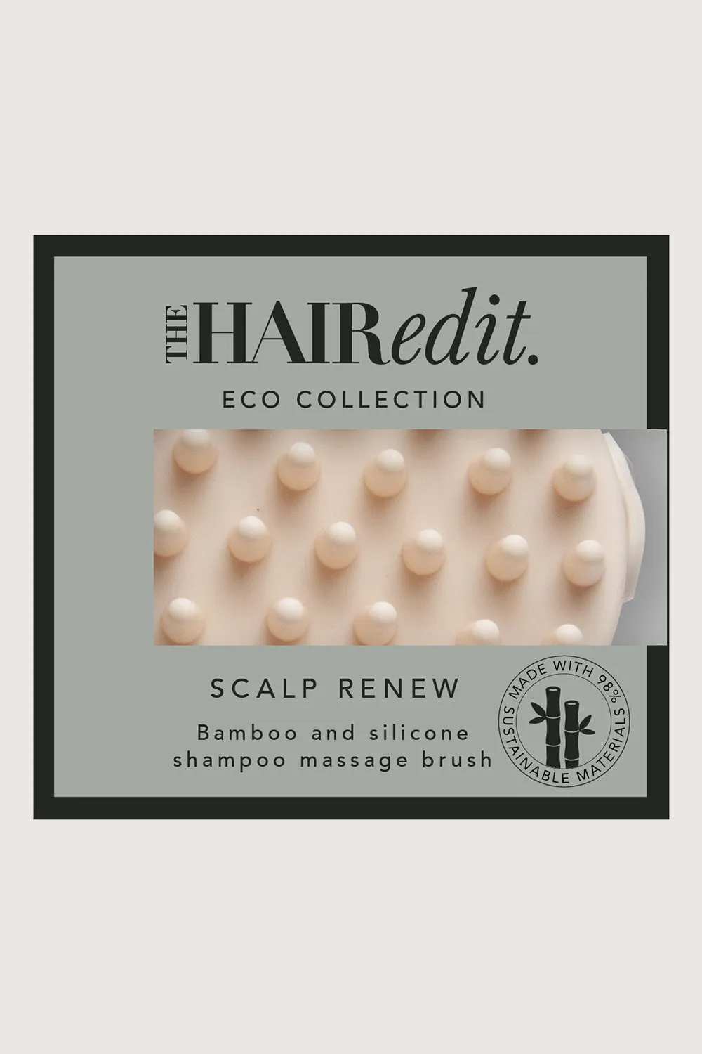 Scalp Renew Bamboo Shampoo Massage Brush