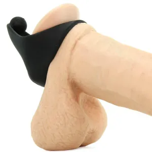 ScreamingO SlingO Silicone Cock Ring in Black
